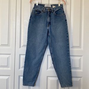 Vintage Straight Leg Denim Jeans
